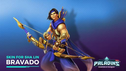 Paladins: Champions of the Realm - Paladins Sha Lin Bravado Skin FREE